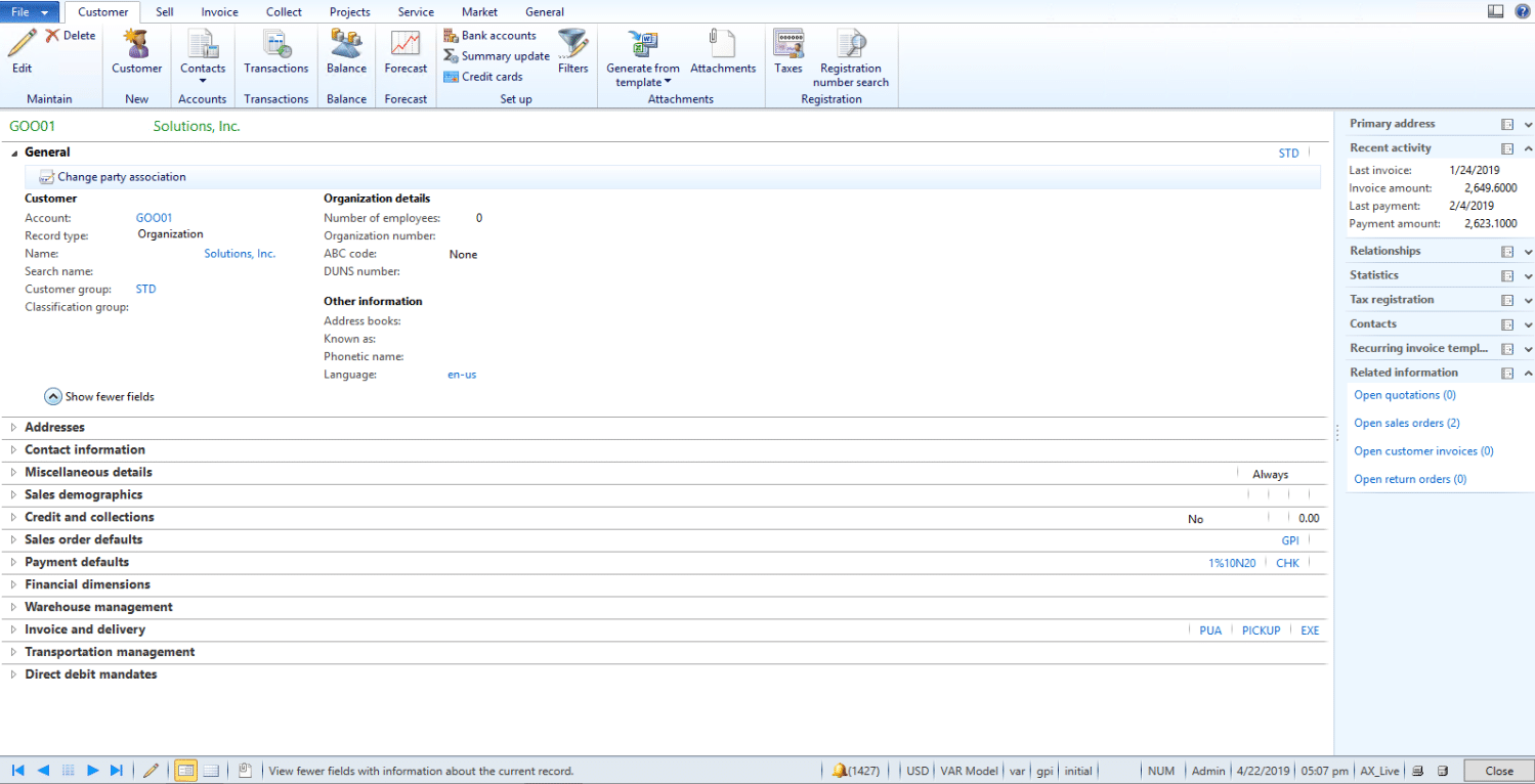 Microsoft Dynamics AX Services - GraVoc