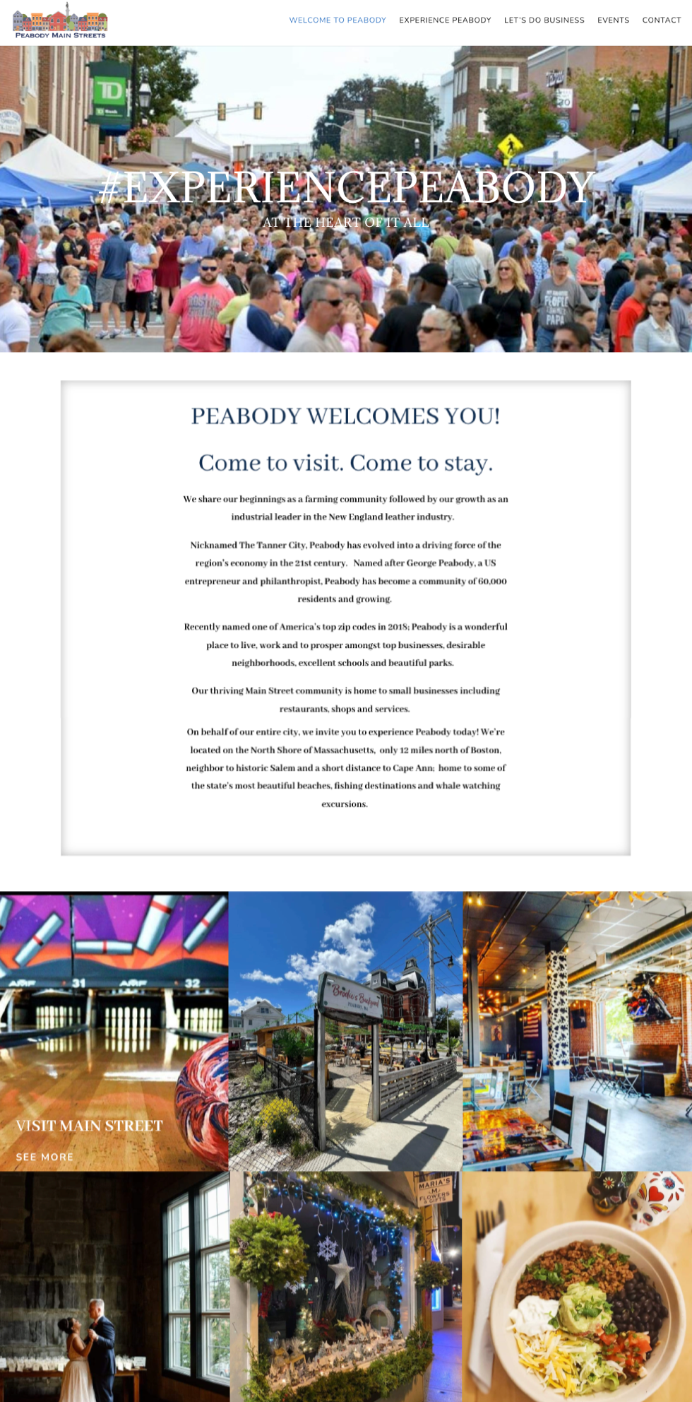 Peabody Main Streets - Homepage