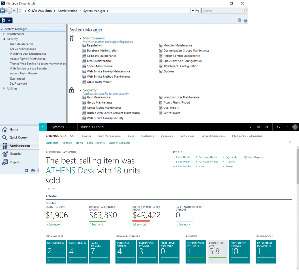 Microsoft Dynamics SL Screenshot 3