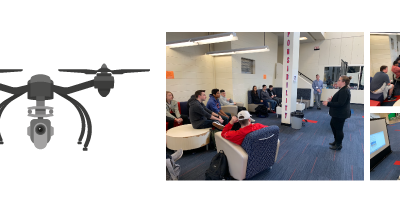 GraVoc’s Drone Pilot Speaks to Students for Burlington High School Career Speaker Series