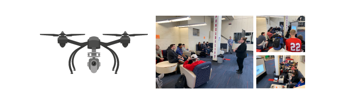 GraVoc’s Drone Pilot Speaks to Students for Burlington High School Career Speaker Series