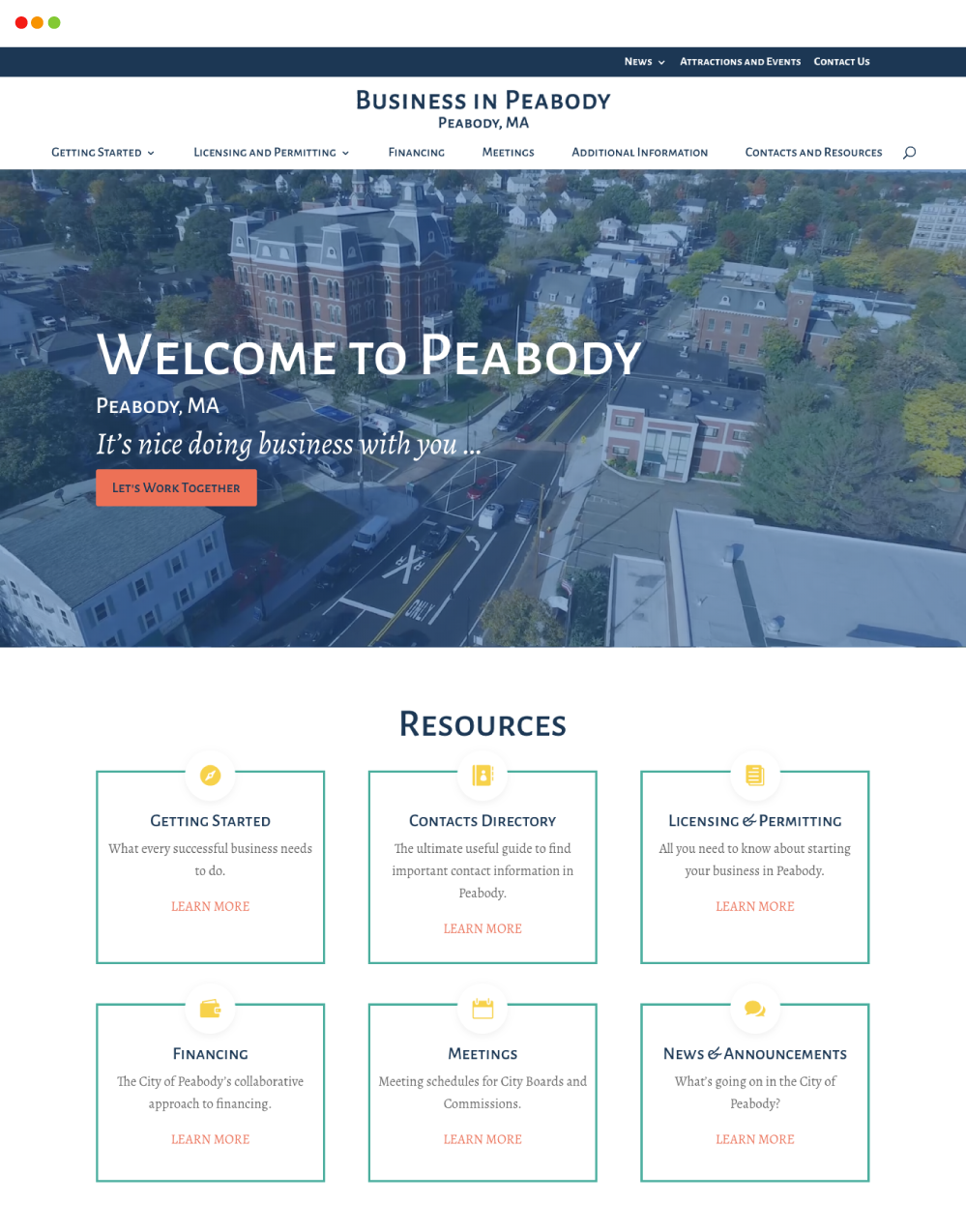 Peabody-business-landing-page