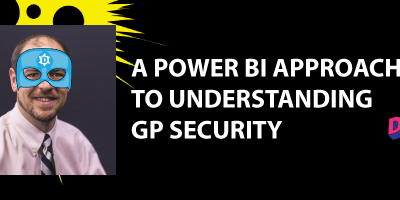 David Laster Selected to Present GP Security Analyzer at DynamicsCon