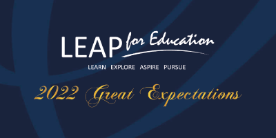 Virtual Event Website for LEAP for Education