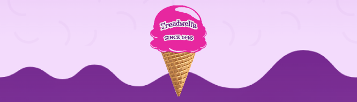 Playful Website Design for Treadwell’s Ice Cream