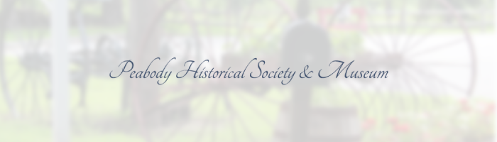 Website for Peabody Historical Society & Museum