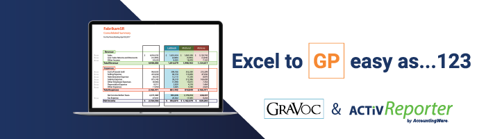Webinar: How to Create Dynamics GP Financial Reports Using ActivReporter
