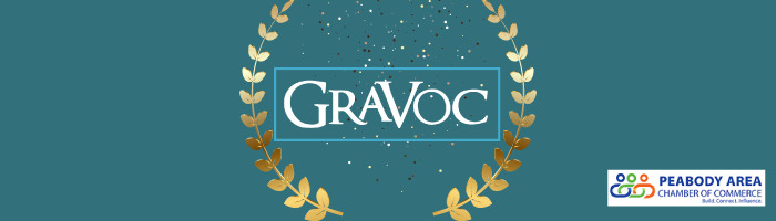 GraVoc Nominated for Peabody Area Chamber of Commerce INCredible Awards!