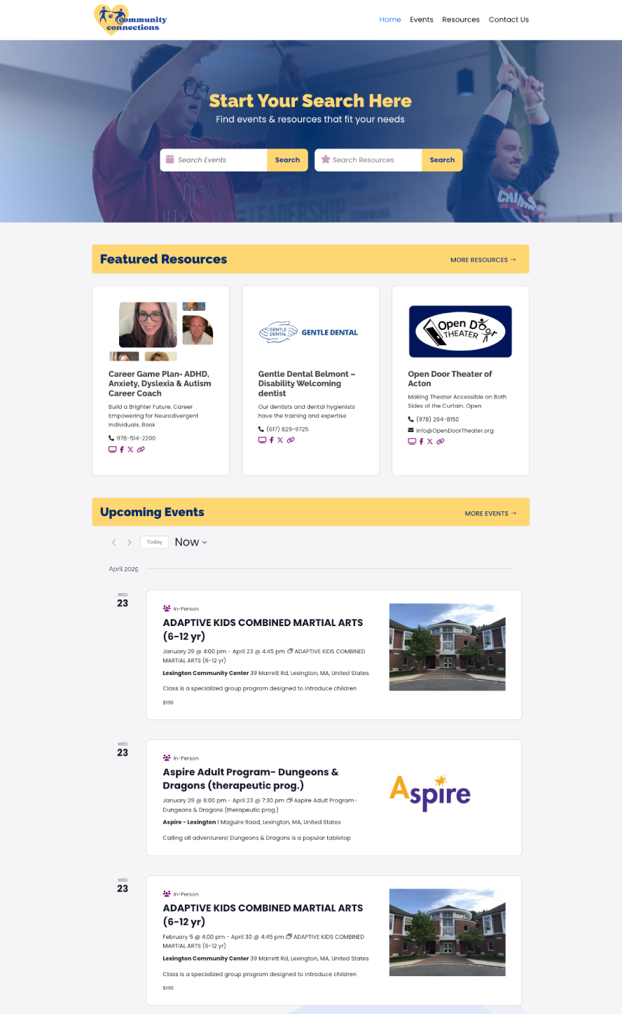 GraVoc | Digital Hub for Northeast Arc's eCommunity Connections Website JAF-grand-prize-2025