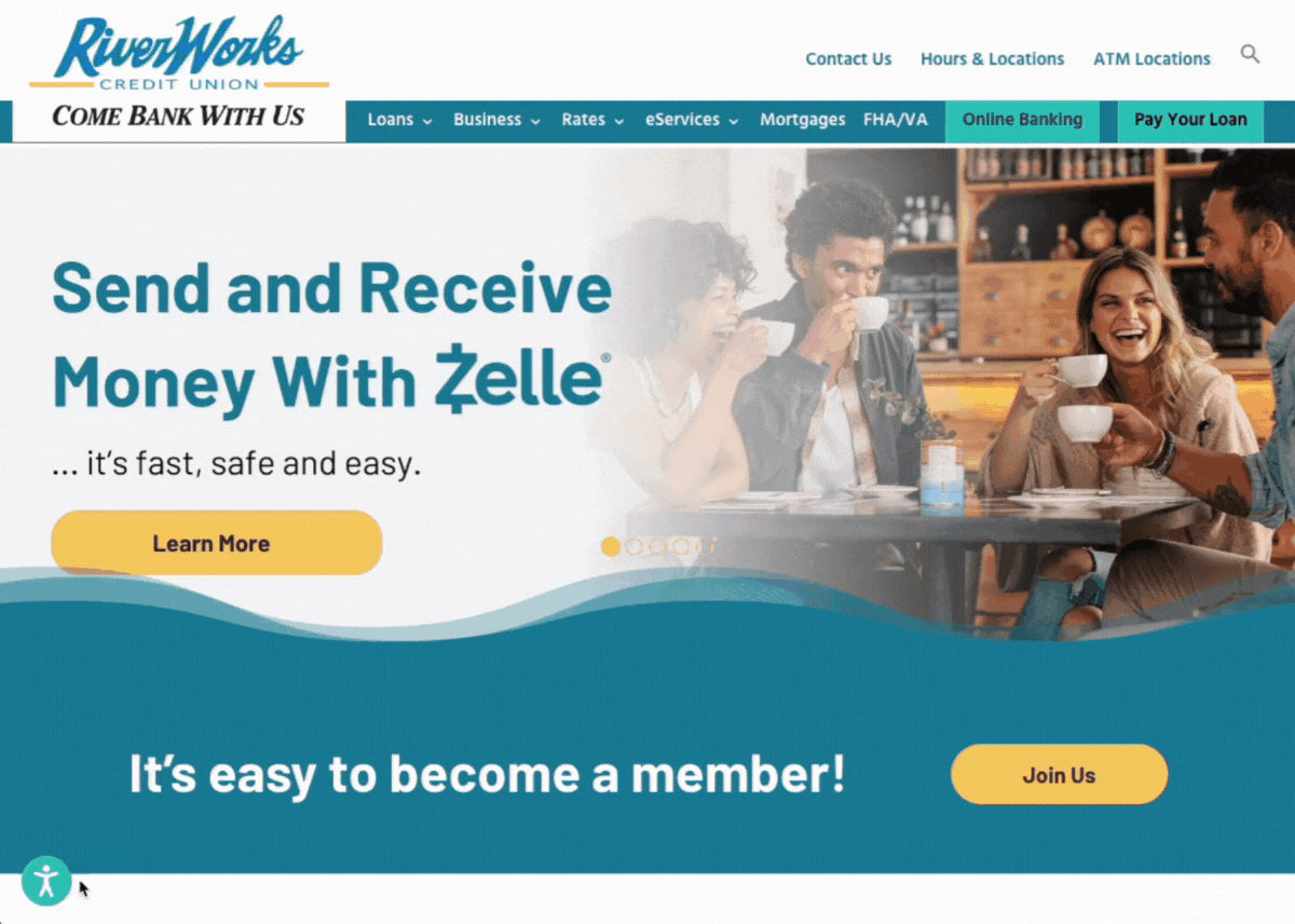 GraVoc | Bank & Credit Union Website Design Services