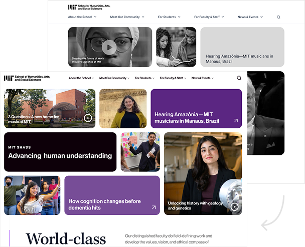 GraVoc | Less Page, More Purpose: The MIT SHASS Redesign Story