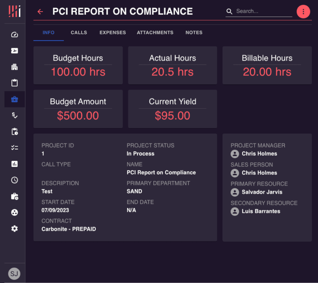 iNRTiA Client Billing App