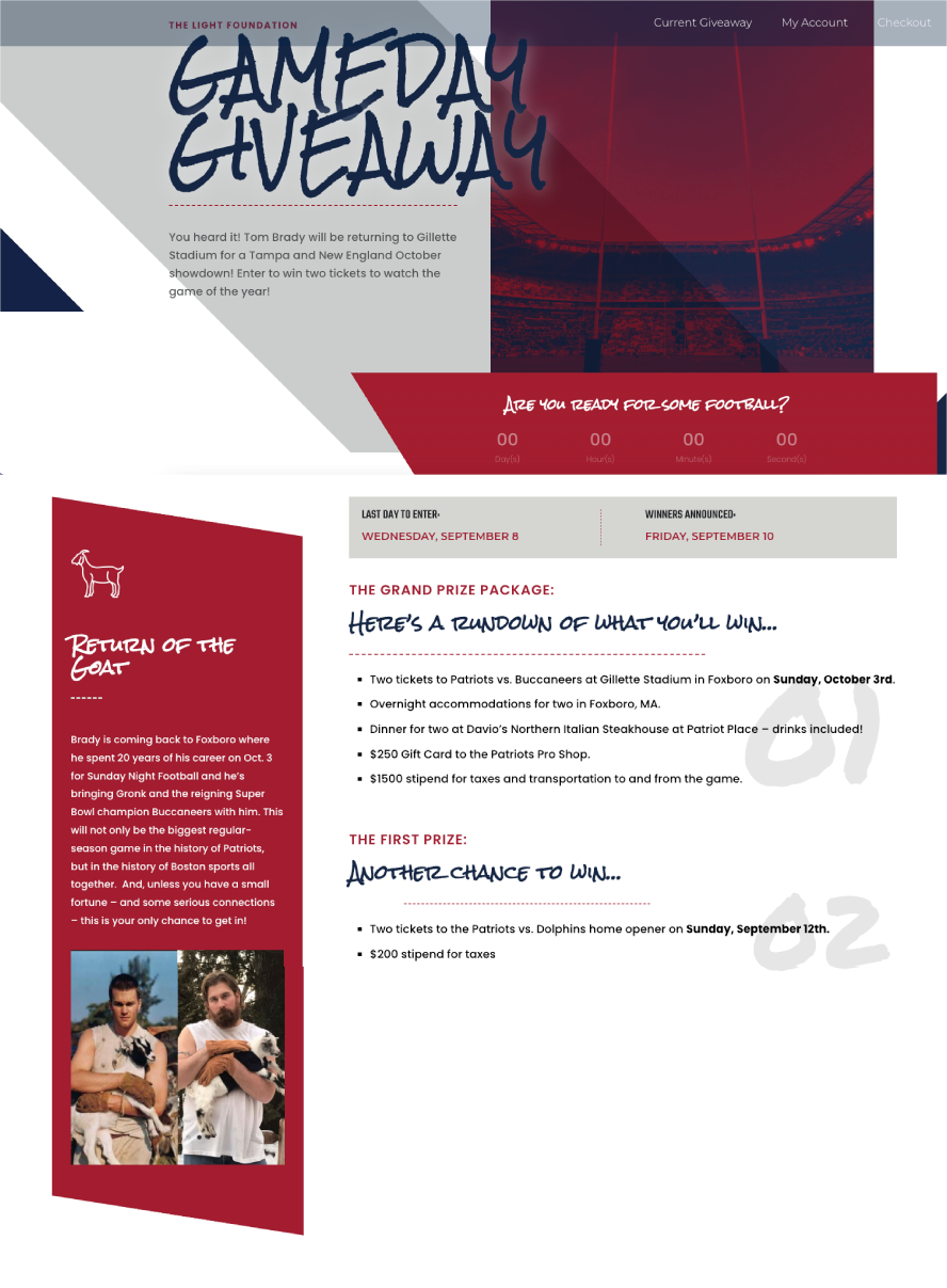 Lighthouse-sweepstakes