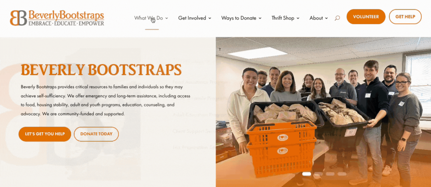 GraVoc | Redesigning with Purpose: New Website for Beverly Bootstraps GraVoc | Redesigning with Purpose: New Website for Beverly Bootstraps