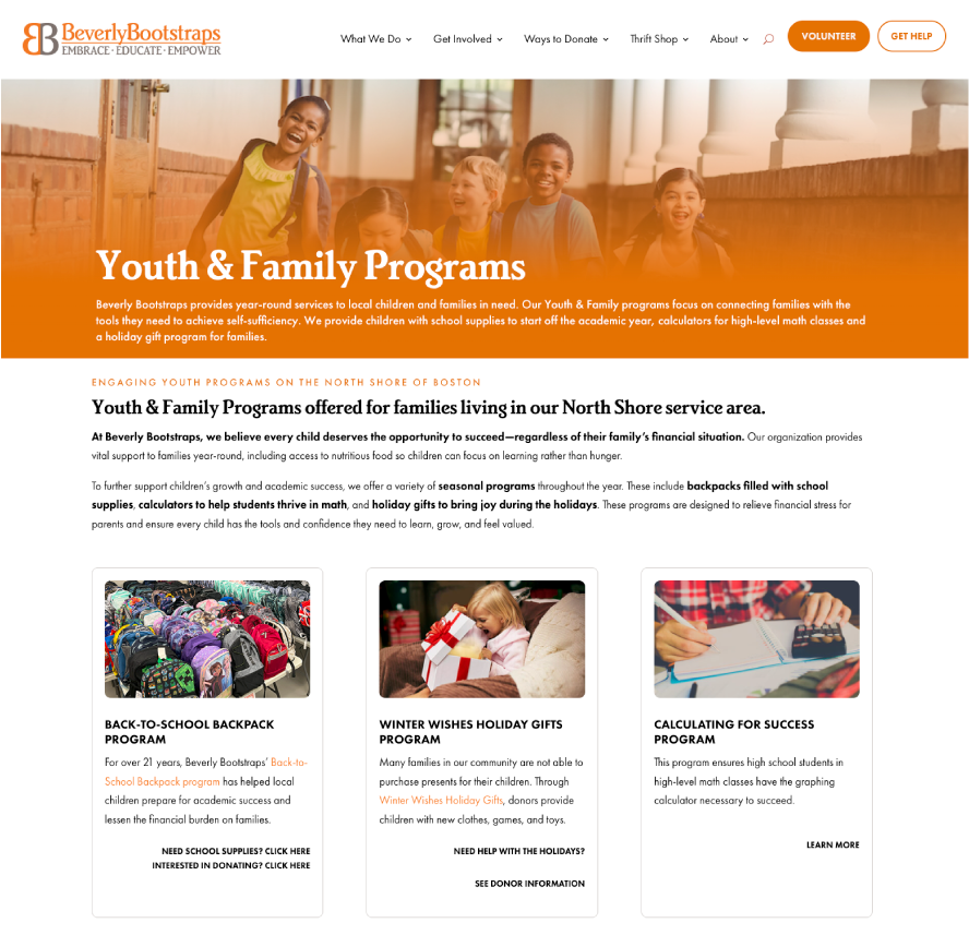 GraVoc | Redesigning with Purpose: New Website for Beverly Bootstraps GraVoc | Redesigning with Purpose: New Website for Beverly Bootstraps