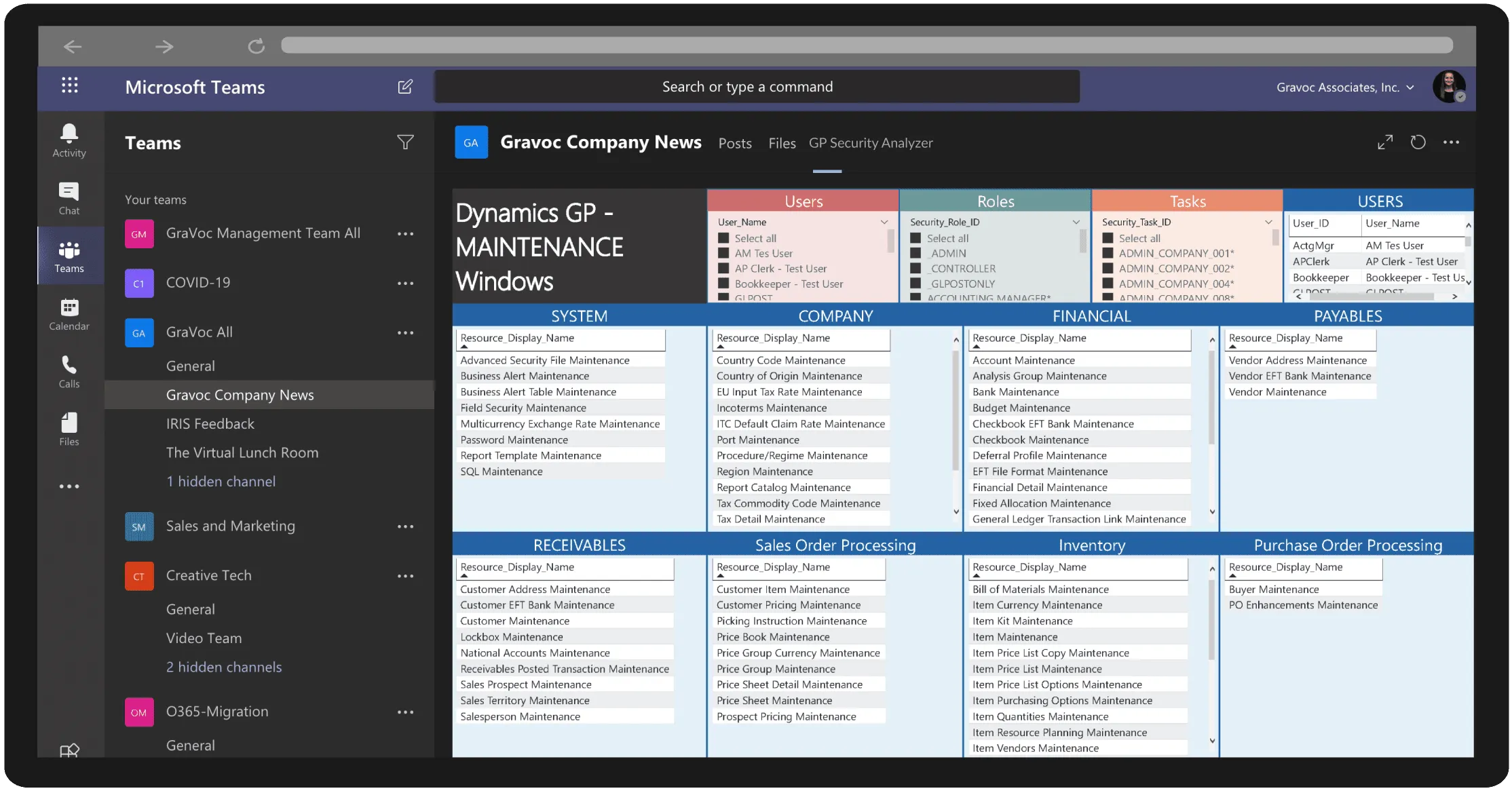 GraVoc | GP Security Analyzer