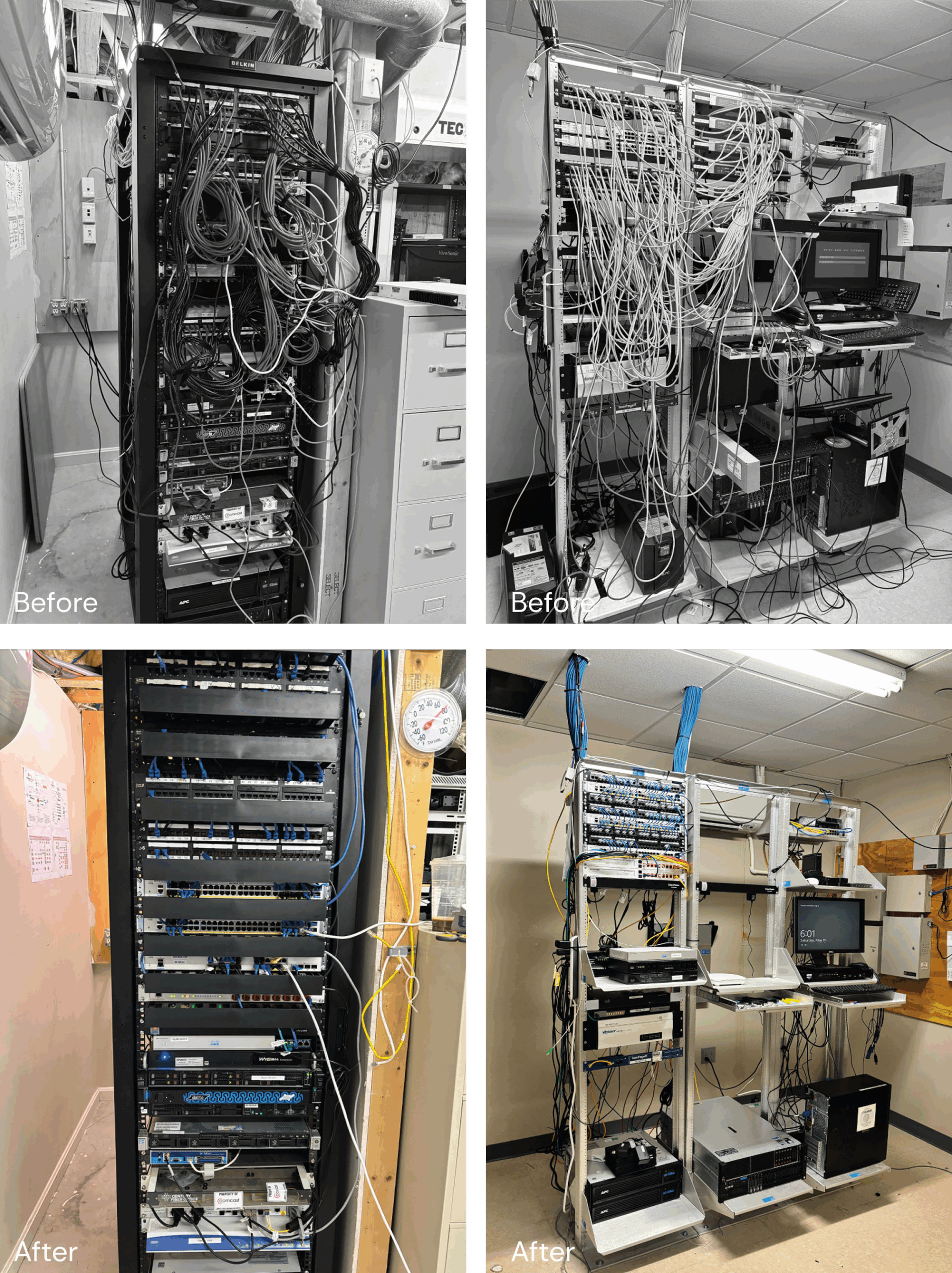 cable-management-server-room-before and afters