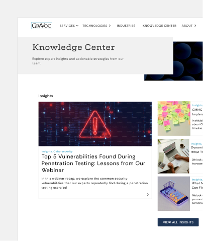 Knowledge center