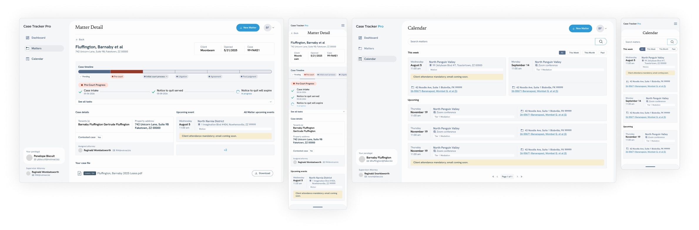 Final Screens case study:law firm creends